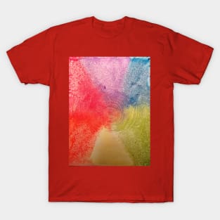 Abstract color wheel T-Shirt